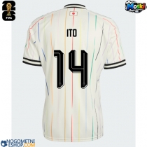 Moški Nogometni dresi Japonska Junya Ito #14 Gostujoči SP 2026 Kratek Rokav